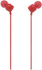 JBL T110 - In-ear oordopjes - JBL Pure Bass - Rood