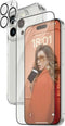 PanzerGlass B1175+2812 - Bundle - 3in1 set transparant hoesje + folie + camera cover voor iPhone 15 Pro Max