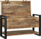 vidaXL - Opbergdoos - 80x35x45 - cm - Massief - Ruw - Mangohout
