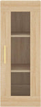 vidaXL - Hangkast - 34,5x34x90 - cm - sonoma - eikenkleurig