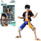 Anime Heroes-figuur - Bandai - One Piece - Luffy (Dressrosa) - 17 cm