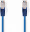 Nedis CAT5e Netwerkkabel - SF/UTP - RJ45 Male - RJ45 Male - 0.50 m - Rond - PVC - Blauw - Envelop