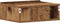 vidaXL - Nachtkastjes - 2 - st - zwevend - 40x32x15 - cm - bewerkt - hout - oud - hout