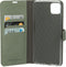 Mobiparts Galaxy A22 5G (2021) - Classic Wallet Case - Ruimte voor pasjes - Groen