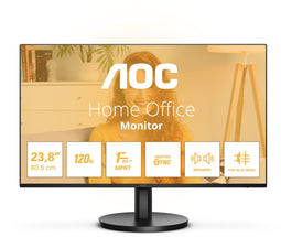 AOC 24B3QA2 - Monitor - 23,8" Full HD 1920x1080 120Hz IPS - Zwart