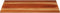 vidaXL - Tafelblad - 25-27 - mm - 60x100 - cm - massief - acaciahout
