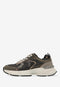 Mexx Norah Komo - Sneakers - Suède en mesh - Groen - Maat 40