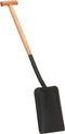 vidaXL - Spade - T-greep - staal - en - essenhout