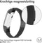 iMoshion Bandje Geschikt voor Fitbit Alta (HR) Maat S - iMoshion Milanees magnetische band - Zwart