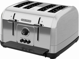 Morphy Richards 240130 broodrooster 4 snede(n) 1800 W Geborsteld staal