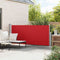vidaXL - Windscherm - uittrekbaar 300x140 cm - rood