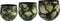 TS Collection - Bloempot Bee green - 28x25 - Metaal & Epoxy - Exclusieve woonitems voor binnen - Handgemaakt - Unieke print - Designed by Lammie