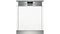 Siemens SN59M531 - Gedeeltelijk geïntegreerde inbouw vaatwasser - 13 couverts A++ - Zilver