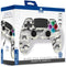 Freaks and Geeks Draadloze Controller - PS4 - Led - Witte Camo (3701625904229)