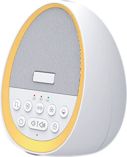 DistinQ White Noise Machine - Witte Ruis Slaaptrainer - 29 geluiden en 8 kleuren LED verlichting