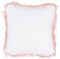 LUBHA - Sierkussen set van 2 - Roze - 42 x 42 cm - Polyester