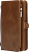 iMoshion Hoesje Geschikt voor iPhone 12 Pro / 12 Hoesje Met Pasjeshouder - iMoshion 2-in-1 Wallet Bookcase - Bruin