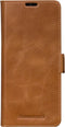 Dbramante1928 Galaxy S21 - Flip cover - Magneetsluiting en pasjesvakjes - Cognac