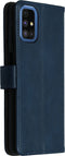 iMoshion Hoesje Geschikt voor Samsung Galaxy M51 Hoesje Met Pasjeshouder - iMoshion Luxe Bookcase - Donkerblauw