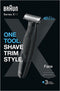 Braun Series XT3100 - Hybride trimmer - 4D-messen-technologie - Zwart