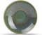 ONA - Luce - diep bord - 22xH5cm - groen - set/4