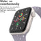 imoshion Siliconen⁺ bandje - Geschikt voor Apple Watch 1, 2, 3, 4, 5, 6, 7, 8, 9, 10 (42 mm), SE - 38/40/41 mm - Lila - S/M