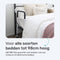 Alyze Bedsteun - Bed beugel - Tot 150KG - Verstelbaar - Wit