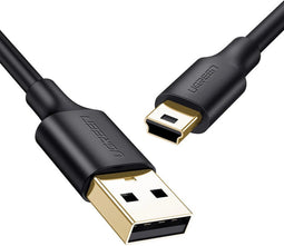 Ugreen US132 - USB-kabel - mini USB - 480 Mbps - zwart - (1 m)