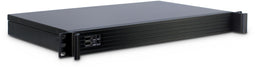 Inter-Tech IPC 1U-K-126L - Rack Server Mini-ITX - 2x 2.5" bays 1x 3.5" bay - Zwart