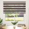 vidaXL - Duo - rolgordijn - 140 - x - 175 - cm - koffiebruin