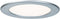 Paulmann - LED-inbouwpaneel IP44 rond 170 mm 11,1W 720lm 2700K Chroom mat