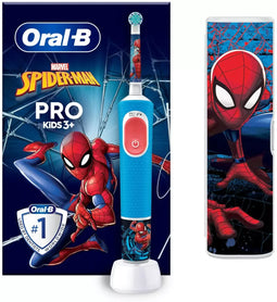 Oral-B Vitality Pro Kids - Elektrische tandenborstel - 2 poetsstanden - Spider-Man
