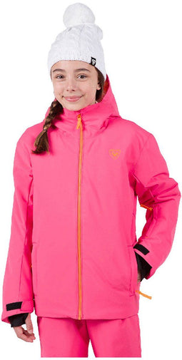 Rossignol Strawpile Jas - Ski-jack - Waterdicht 20.000/15.000 - Tea Rose - 12 jaar meisjes