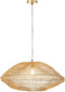 J-Line hanglamp Net - metaal - goud