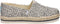 Toms Alpargate Platform Rope - Dames espadrille - Vegan canvas - Wit zwart - Maat 41