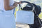 Organizer tas voor kinderwagen Mi bollito Licht Blauw 15 x 24 x 40 cm