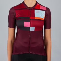 Sportful Idea W Fietsshirt Dames - Lichtgewicht ademend polyester - Rood - Maat XXL