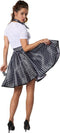 dressforfun - Rock 'n' Roll baby M - verkleedkostuum jaren '50 - zwart met stippen