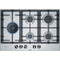 BOSCH PCS7A5C90N - Gaskookplaat Serie 6 - flameSelect - mat geëmailleerd gietijzer