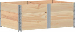 vidaXL - Plantenbak - 150x100 - cm - massief - grenenhout