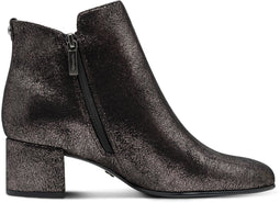 TAMARIS Essentials - Enkellaars - Blokhak 5 cm - PEWTER