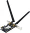 ASUS PCE-AX1800 - WiFi 6 PCI-e Adapter - 1800Mbps snelheid - Bluetooth 5.2