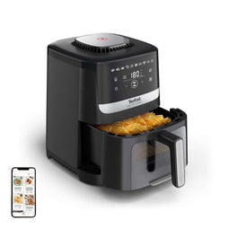 Tefal Easy Fry Silence EY5568 EY5568 5L stille airfryer met kijkvenster