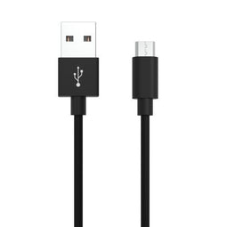 Ansmann USB-A naar Micro-USB - Data- en oplaadkabel - 120 cm - Zwart