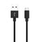 Ansmann USB-A naar Micro-USB - Data- en oplaadkabel - 120 cm - Zwart