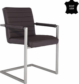 Feel Furniture - Conference Hugo stoel - Donker Bruin