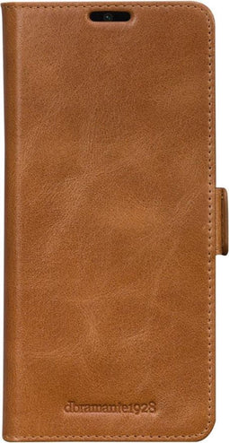 Dbramante1928 Galaxy S21 Ultra - Flip cover - Magneetsluiting en pasjesvakjes - Cognac