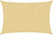 vidaXL - Zonnezeil - 7x6 - m - 100% - polyester - oxford - zandkleurig