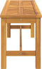 vidaXL - Tuinbank - 110 - cm - massief - acaciahout