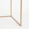 Mica Decorations Aaron Bijzettafel - Set van 2 - L38 x B38 x H48 cm - Metaal - Grijs (2 stuks)